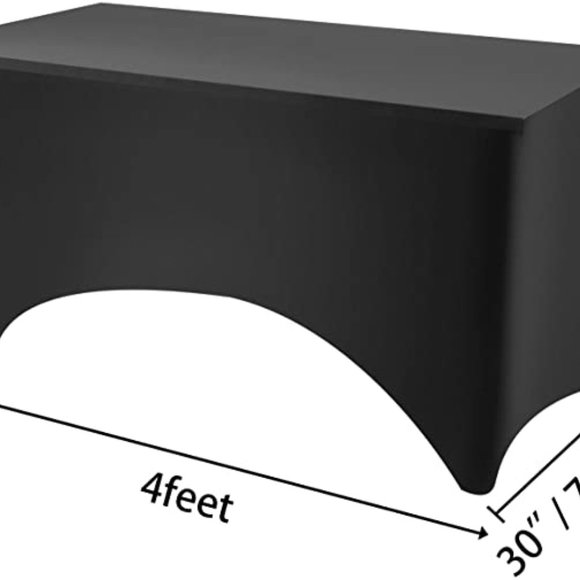 Black Cloth Tableware for parties, banquets, vendor events! - Picture 2 of 7